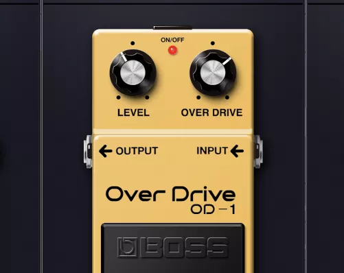 Les pédales d'effet BOSS dans un plug-in
