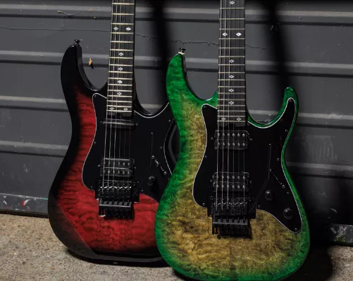 Kramer modernise sa Superstrat avec la Volante