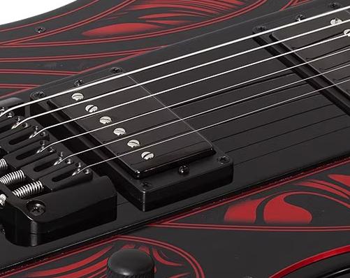 Schecter donne dans le spectaculaire avec la Ultra Przym Mercury Rose