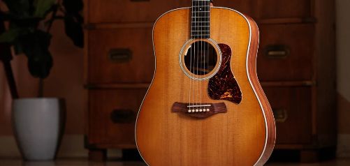 Trey Hensley signe une dreadnought Gold Label chez Taylor
