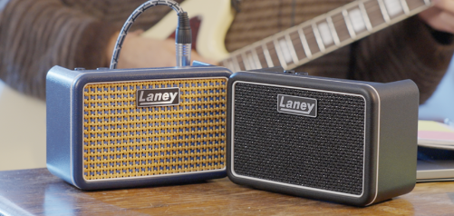 Laney cache un multi-effets complet dans son ampli de bureau Prism-Mini