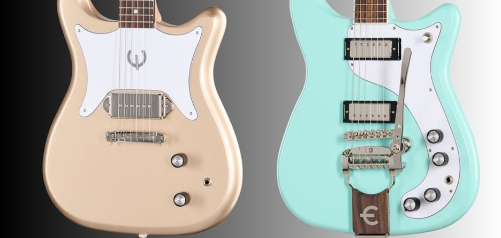 Epiphone rend hommage à ses designs des sixties