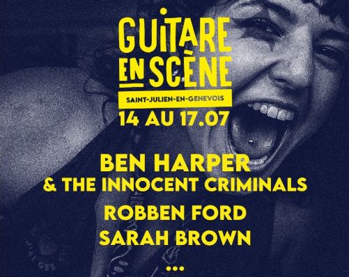 Guitares en scène 2026 : le rendez-vous estival incontournable aux portes de Genève !