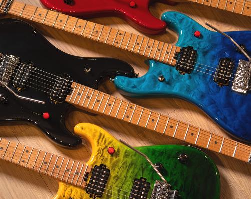 EVH superstrat 5150 DX et DX QM, conçues pour la vitesse, le confort mais surtout pour le fun !