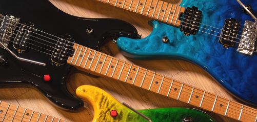 EVH superstrat 5150 DX et DX QM, conçues pour la vitesse, le confort mais surtout pour le fun !