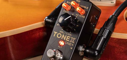 IK Multimedia ajoute le Bluetooth et le MIDI sur le nouveau Tonex One+
