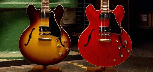Gibson redonne plus de place aux semi-hollow avec les ES-335 50s et 60s