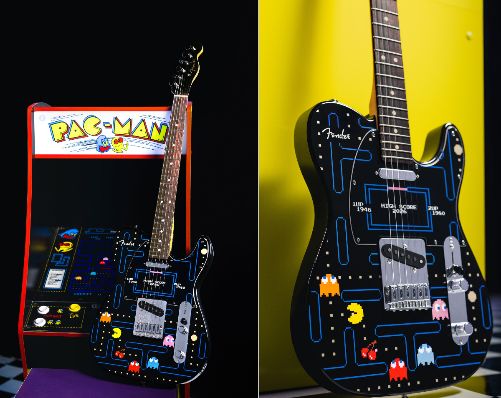 Fender x PAC-MAN : une Telecaster en édition limitée aux couleurs du célèbre du jeu vidéo