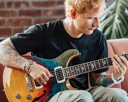 PRS SE et Ed Sheeran persistent et signent