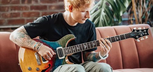 PRS SE et Ed Sheeran persistent et signent