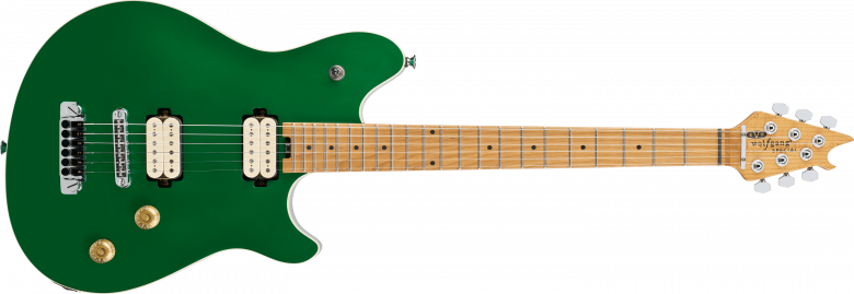 EVH Wolfgang Special Baked Maple TOM Kandy Green