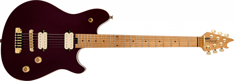 EVH Wolfgang Special Baked Maple TOM Oxblood