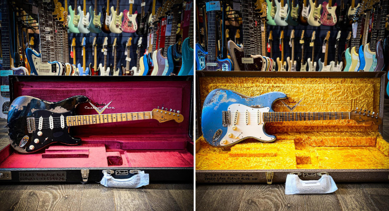 Custom Shop Fender Strat chez Guitar Legend