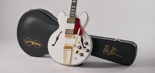 Epiphone rend hommage à un monument du rock progressif avec la Alex Lifeson ES-355