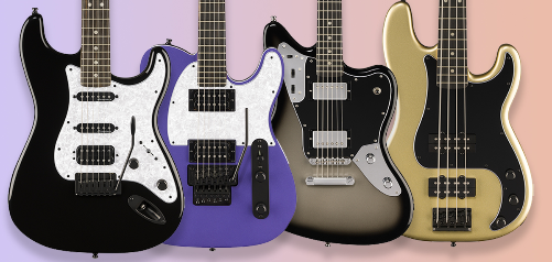 Fender et Squier font plaisir aux métalleux avec leurs nouveautés de fin d'année