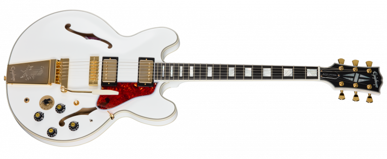 Epiphone IGC Alex Lifeson 1976 ES-355 Reissue Alpine White