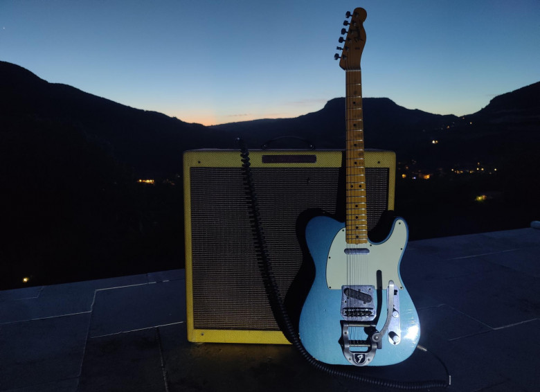 Fender Telecaster et ampli Bassman
