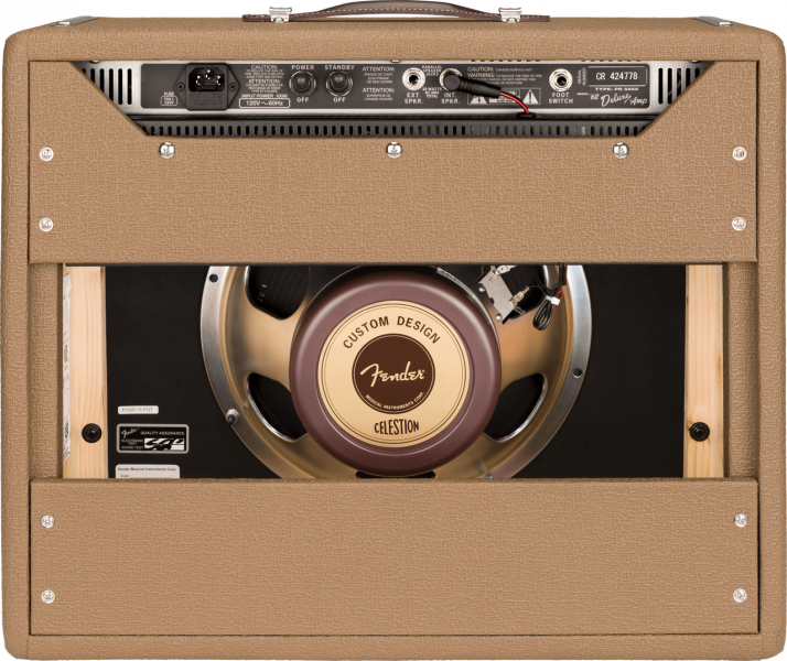 Fender 62 Deluxe Amp back