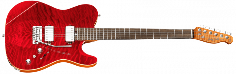 Harley Benton Fusion-T II HH RW QRB