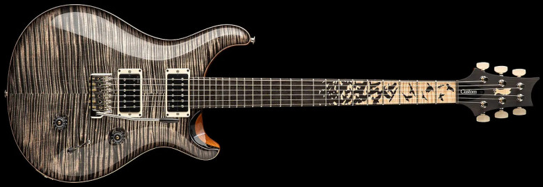 PRS Custom 24 birds of a Feather 2026 Charcoal Microburst