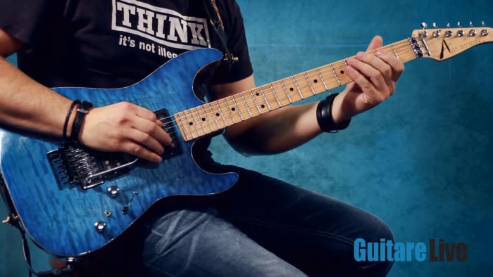 En utilisant les gammes diatonique et mineure mélodique