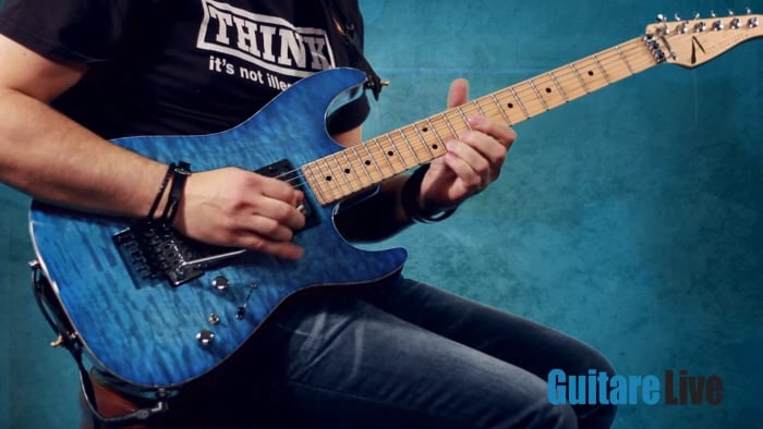 En utilisant les gammes diatonique et mineure mélodique