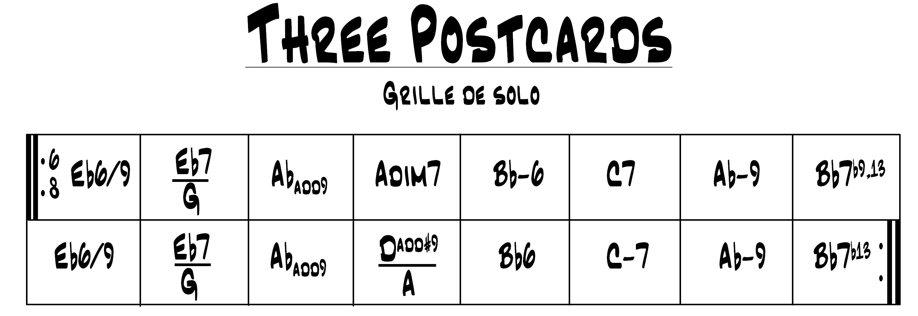 Partition 3 - Exemple de notes cibles