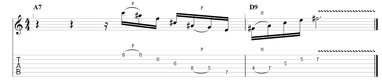 Partition 1 - Transition I vers IV (A7 vers D9)