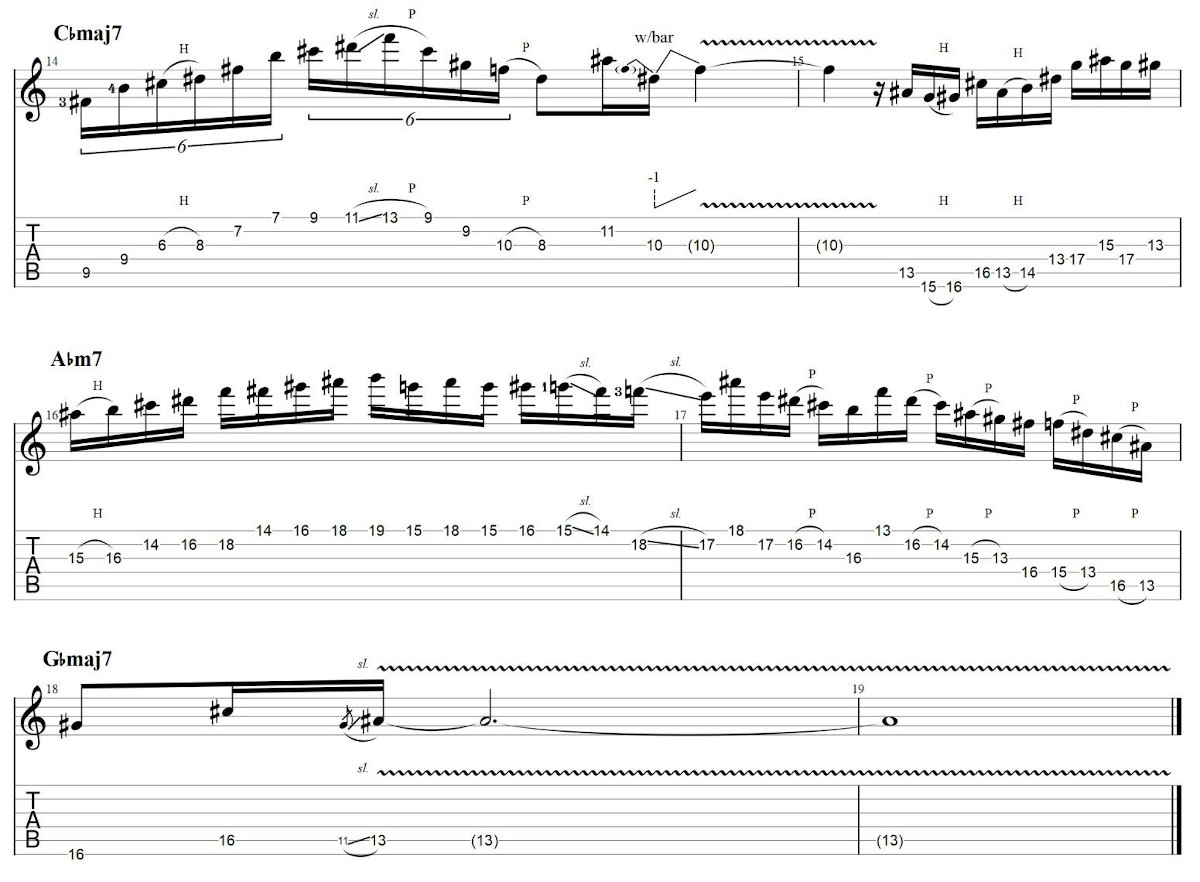 Partition 7 - Section 6 : Solo fusion (partie 4 sur 4)