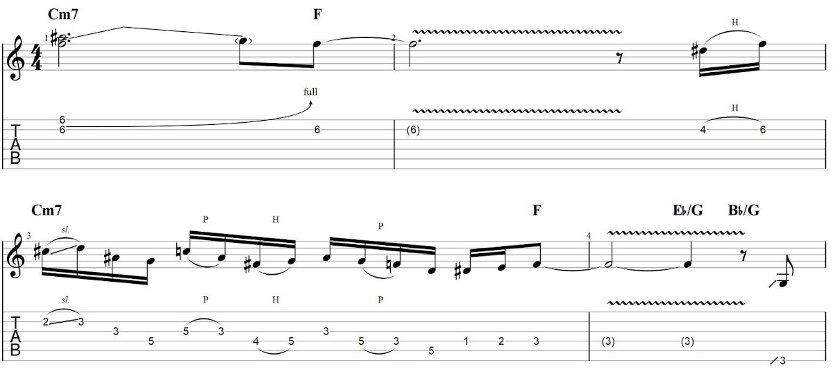 Partition 5 - Section 3 : Solo fusion (partie 1 sur 4)
