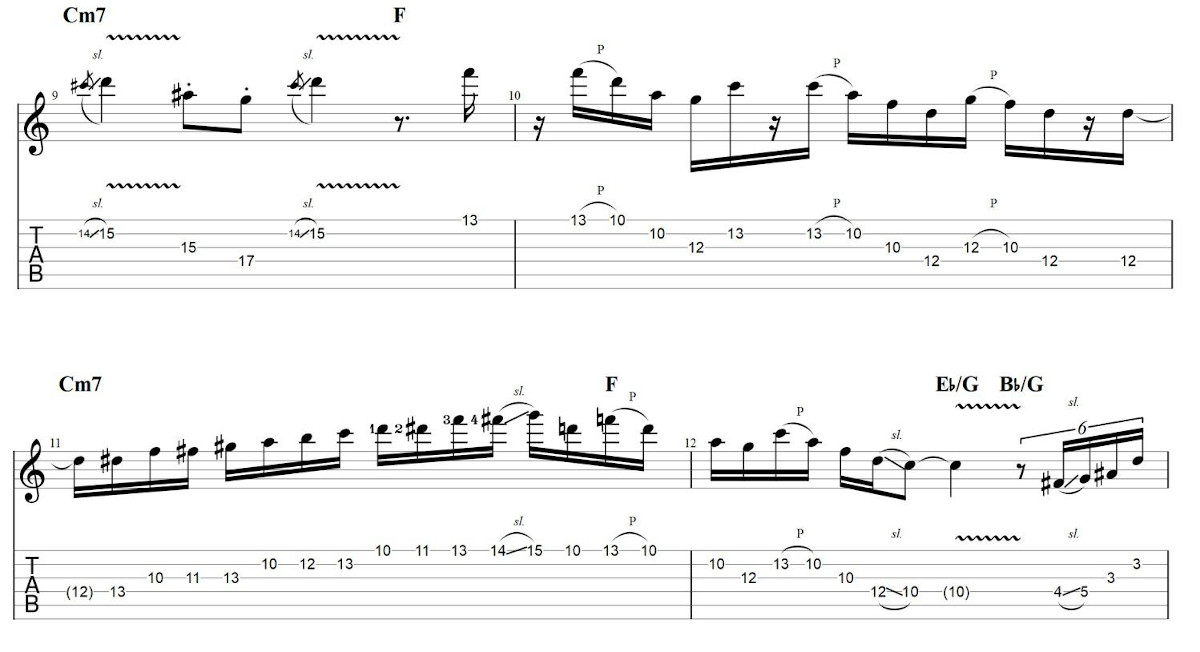 Partition 7 - Section 5 : Solo fusion (partie 3 sur 4)