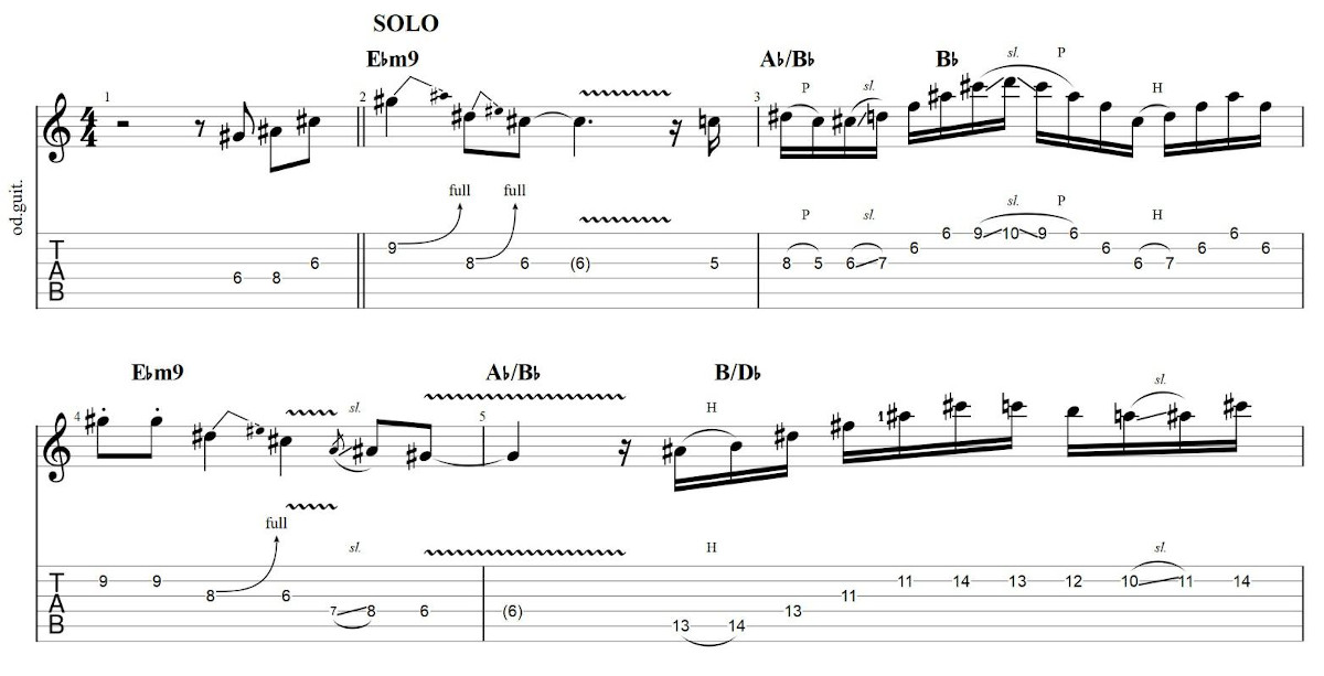 Partition 3 - Section 3 : Solo fusion (partie 1 sur 4)