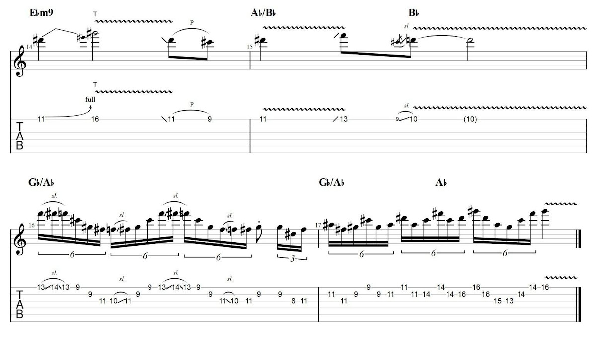 Partition 6 - Section 6 : Solo fusion (partie 4 sur 4)