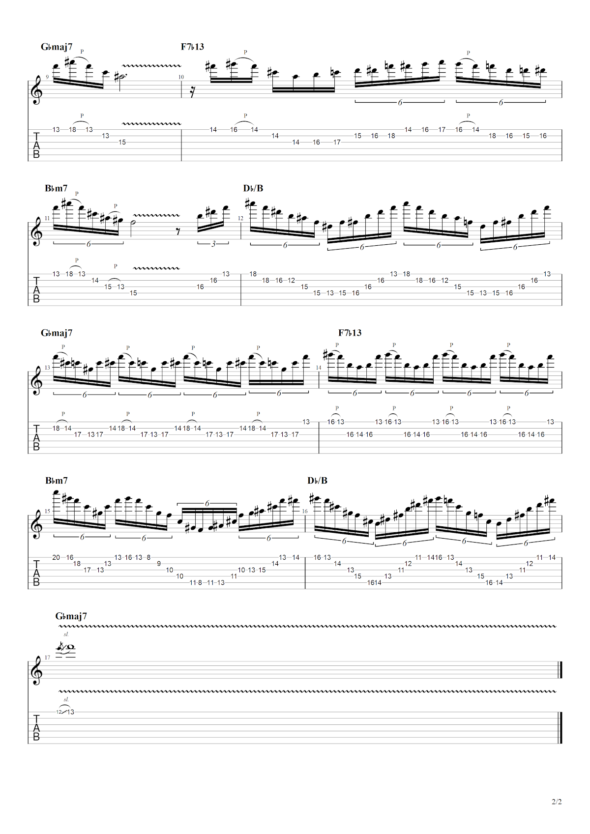 Partition 10 - Section 7 : Solo complet