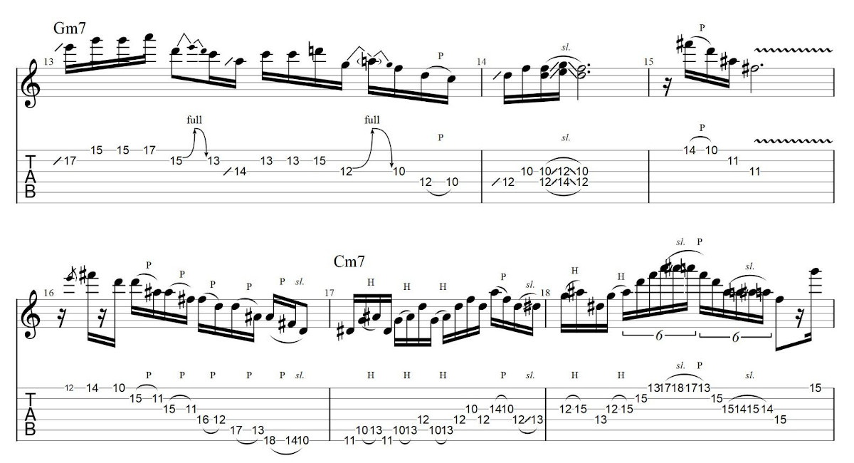 Partition 7 - Section 5 : Solo fusion (partie 3 sur 4)