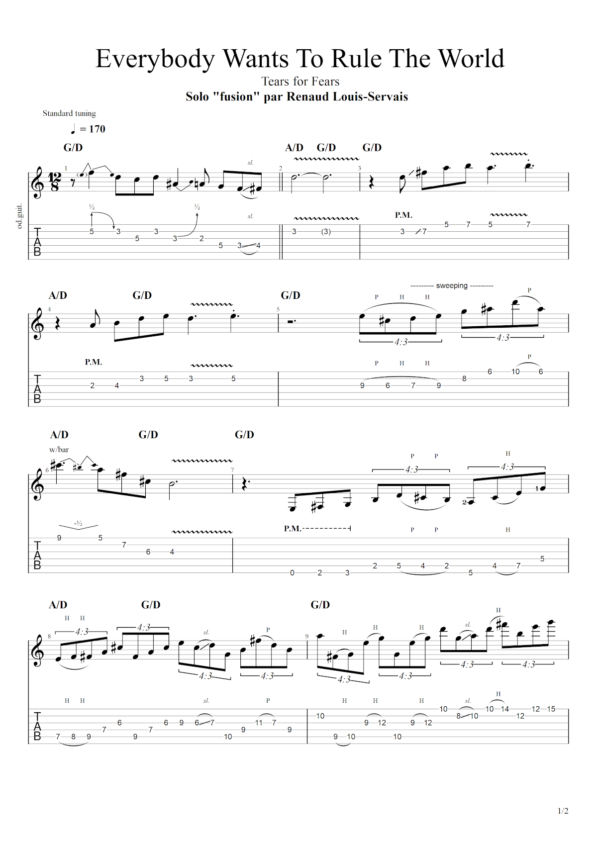 Partition 8 - Section 7 : Solo complet