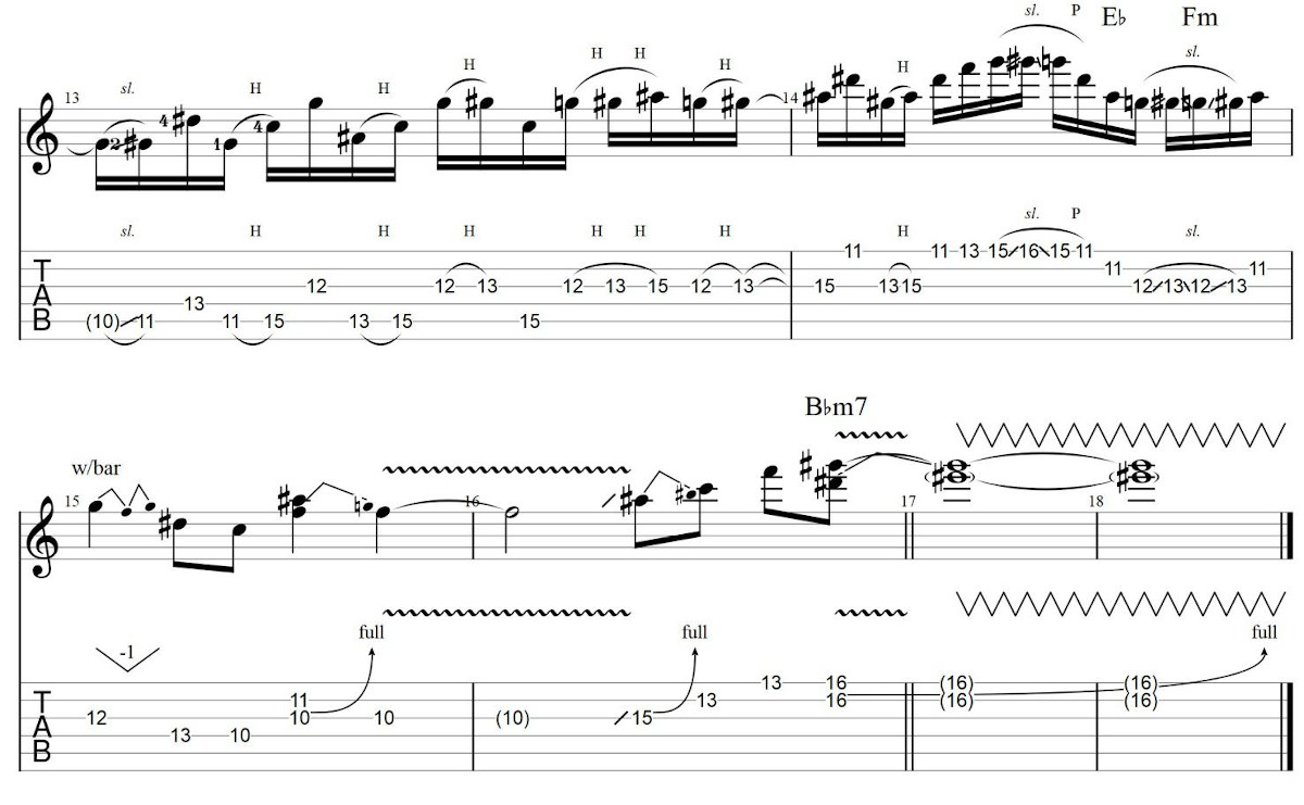 Partition 6 - Section 6 : Solo fusion (partie 4 sur 4)