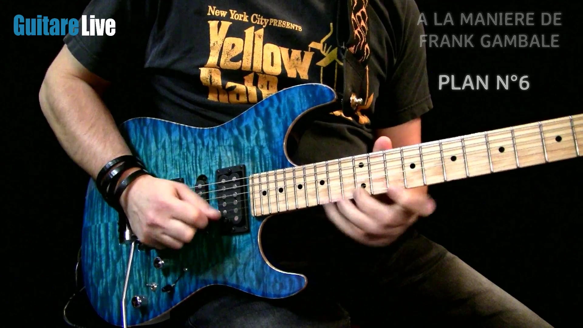 Plan à la manière de Gambale (arpège & A/R)