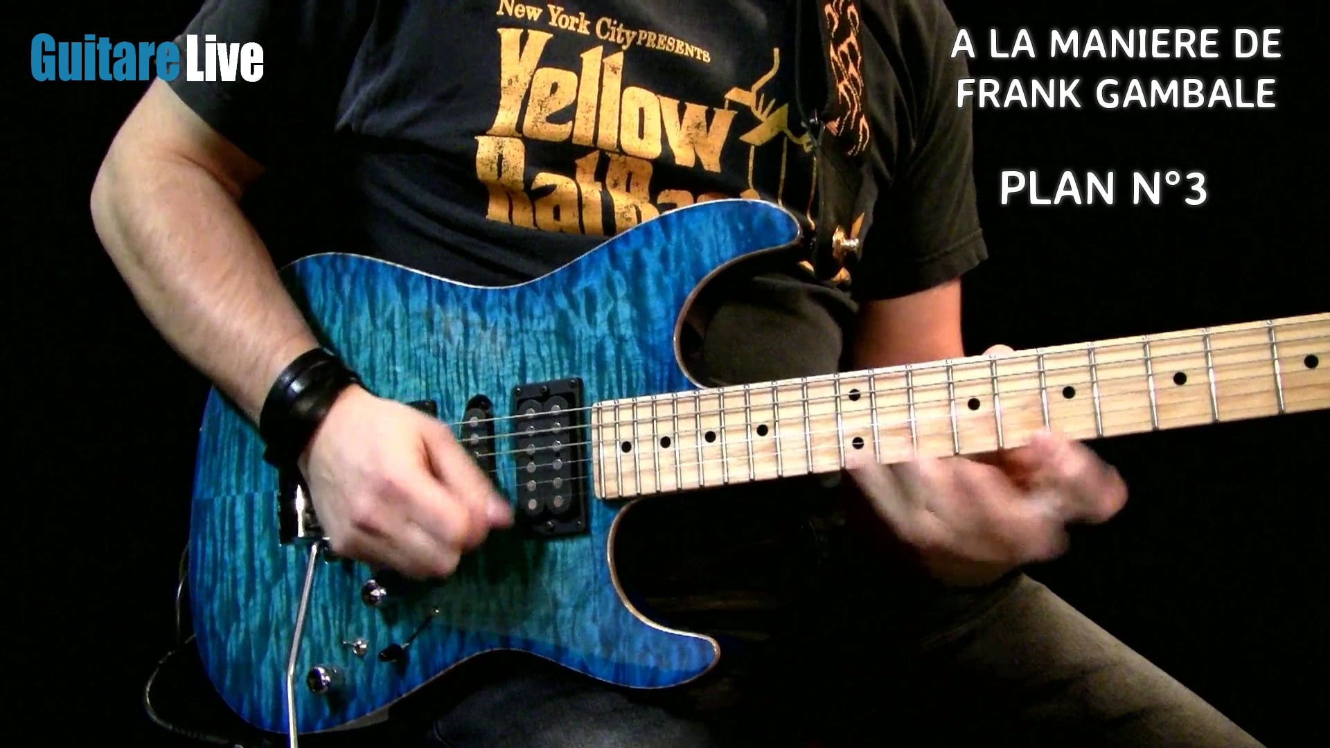 Plan à la manière de Frank Gambale en La lydien