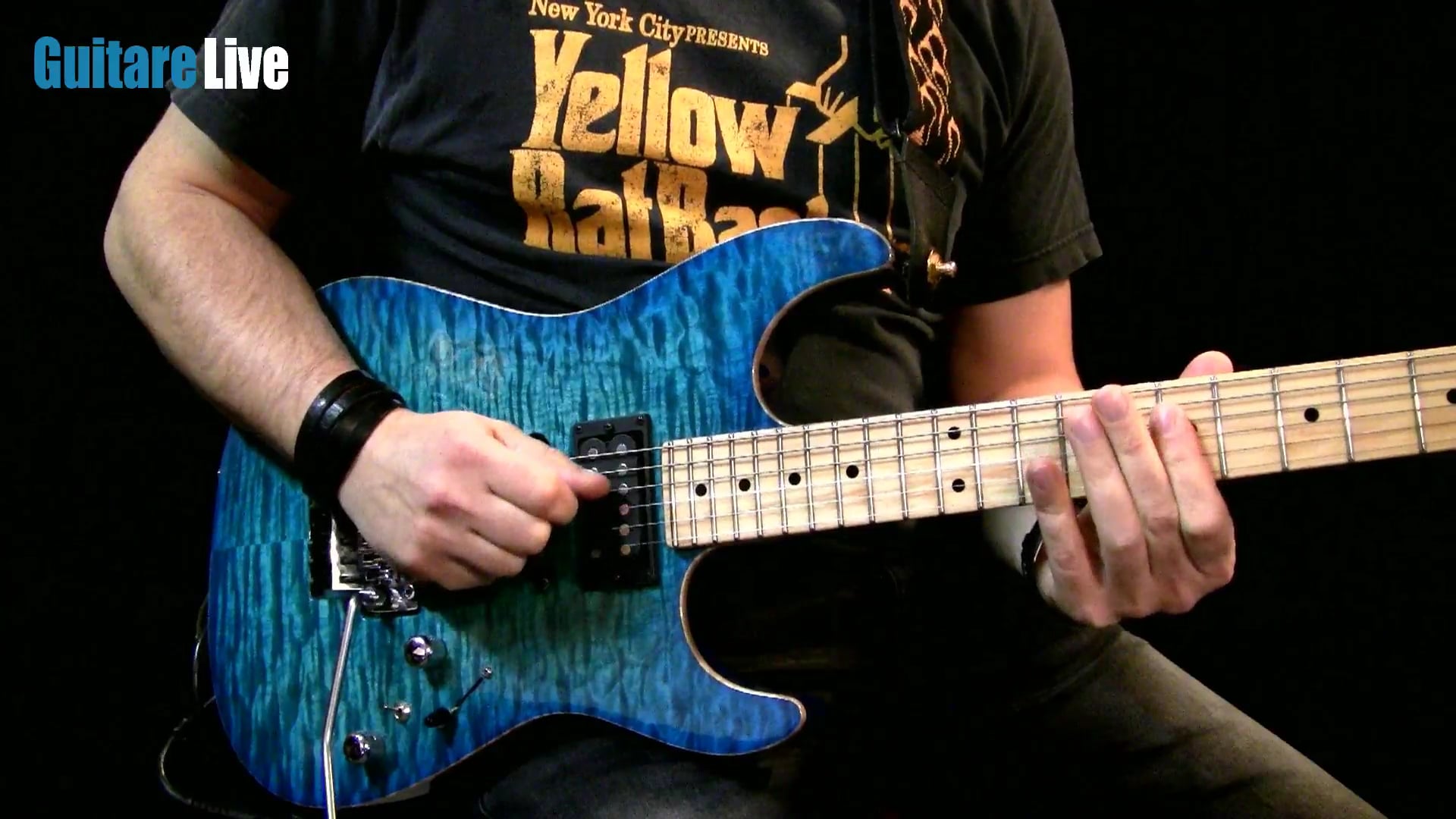 Plan à la manière de Frank Gambale en Ré mineur