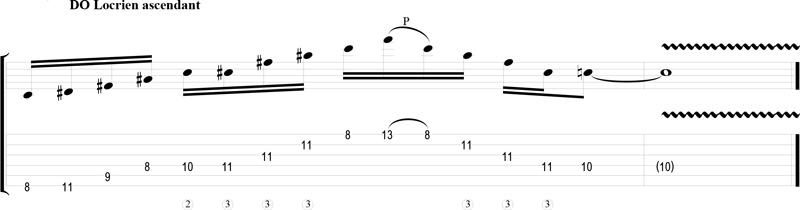 Partition 1 - Plan hybrid picking 6 en Do dorien à la manière de Greg Howe