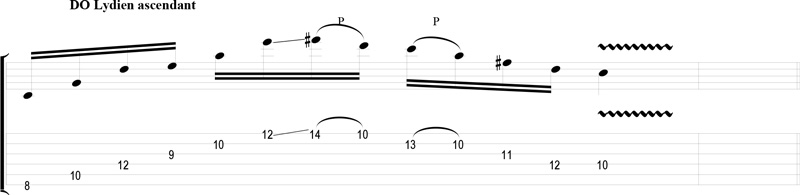 Partition 4 - Sweeping Do Lydien ascendant