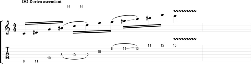 Partition 6 - Sweeping Do Dorien ascendant