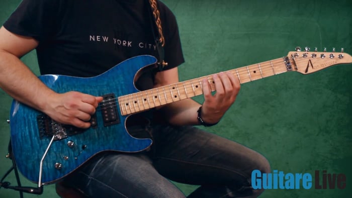 Arpège m7b5 sur Dm7b5