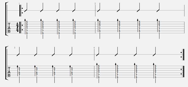 Partition 4 - Les principaux accords