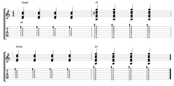 Partition 2 - Mesure 9 à 12