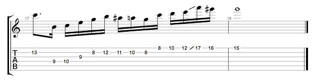 Partition 5 - Mesure 17
