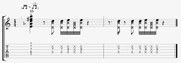 Partition 5 - Troisième motif