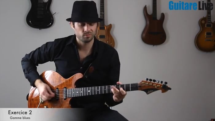 La gamme blues