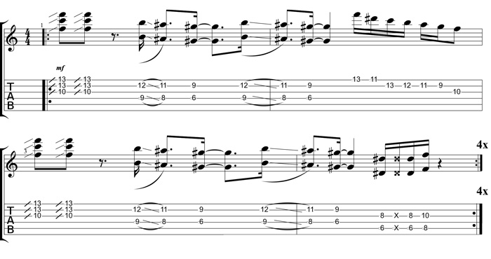 Partition 5 - Les Gimmicks en octaves